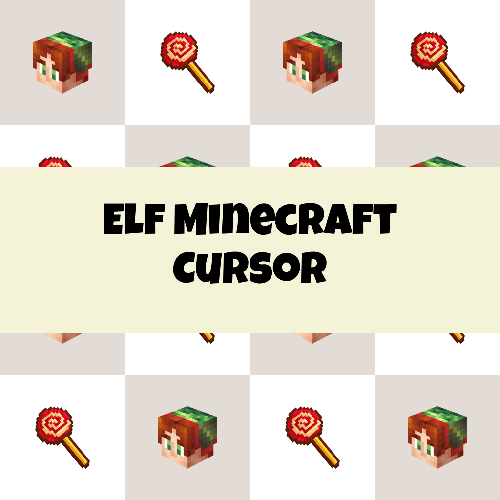 Preview Elf Minecraft cursor custom cursor pack