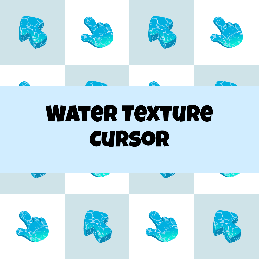 Preview Water Texture cursor custom cursor pack